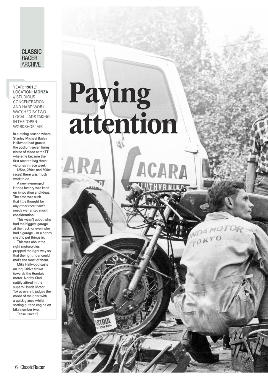 Classic Racer Preview Pages