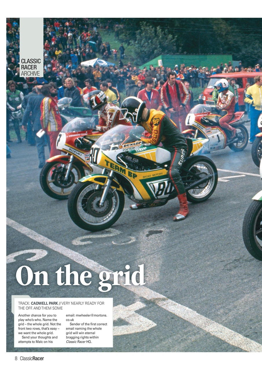 Classic Racer Preview Pages