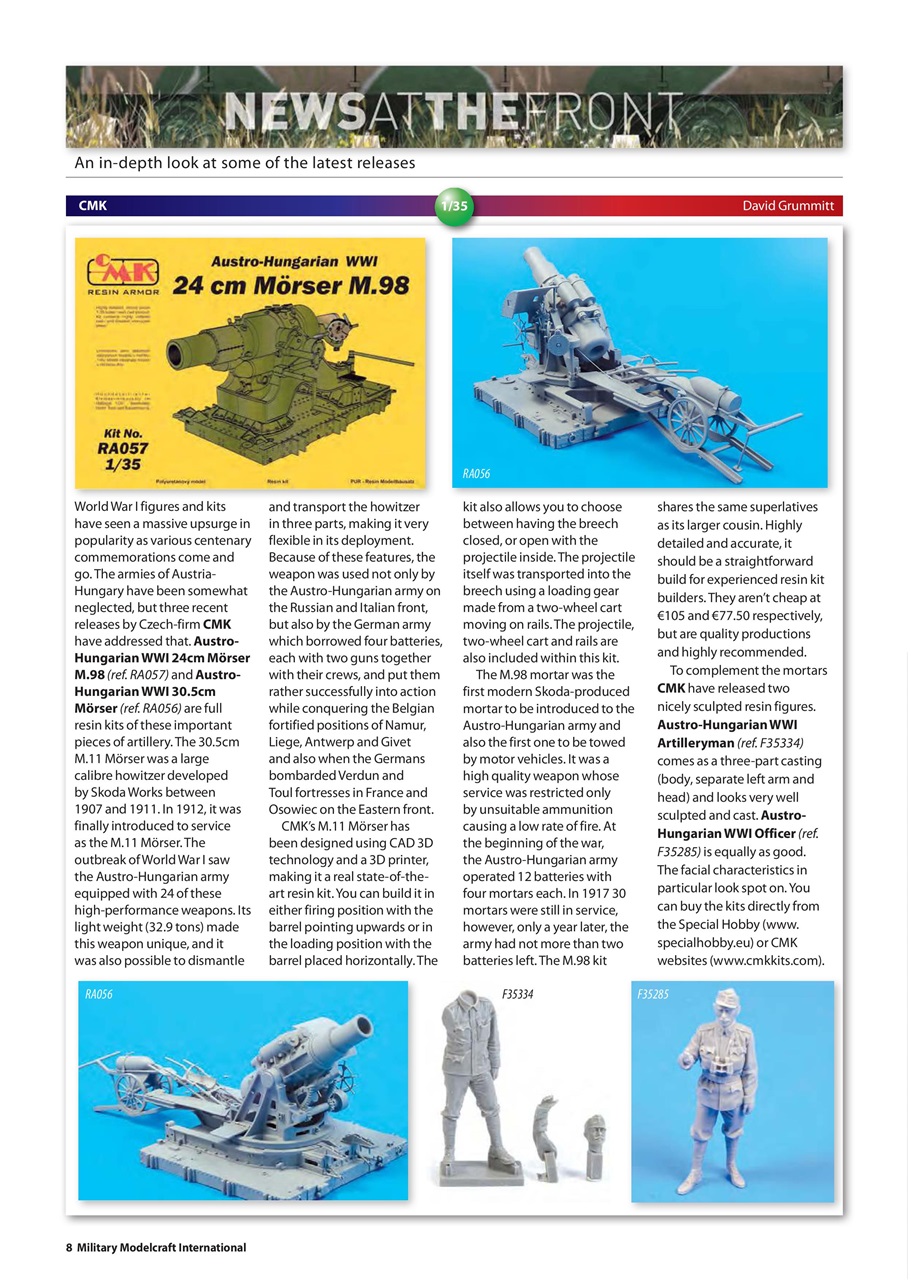 Military Modelcraft International Preview Pages