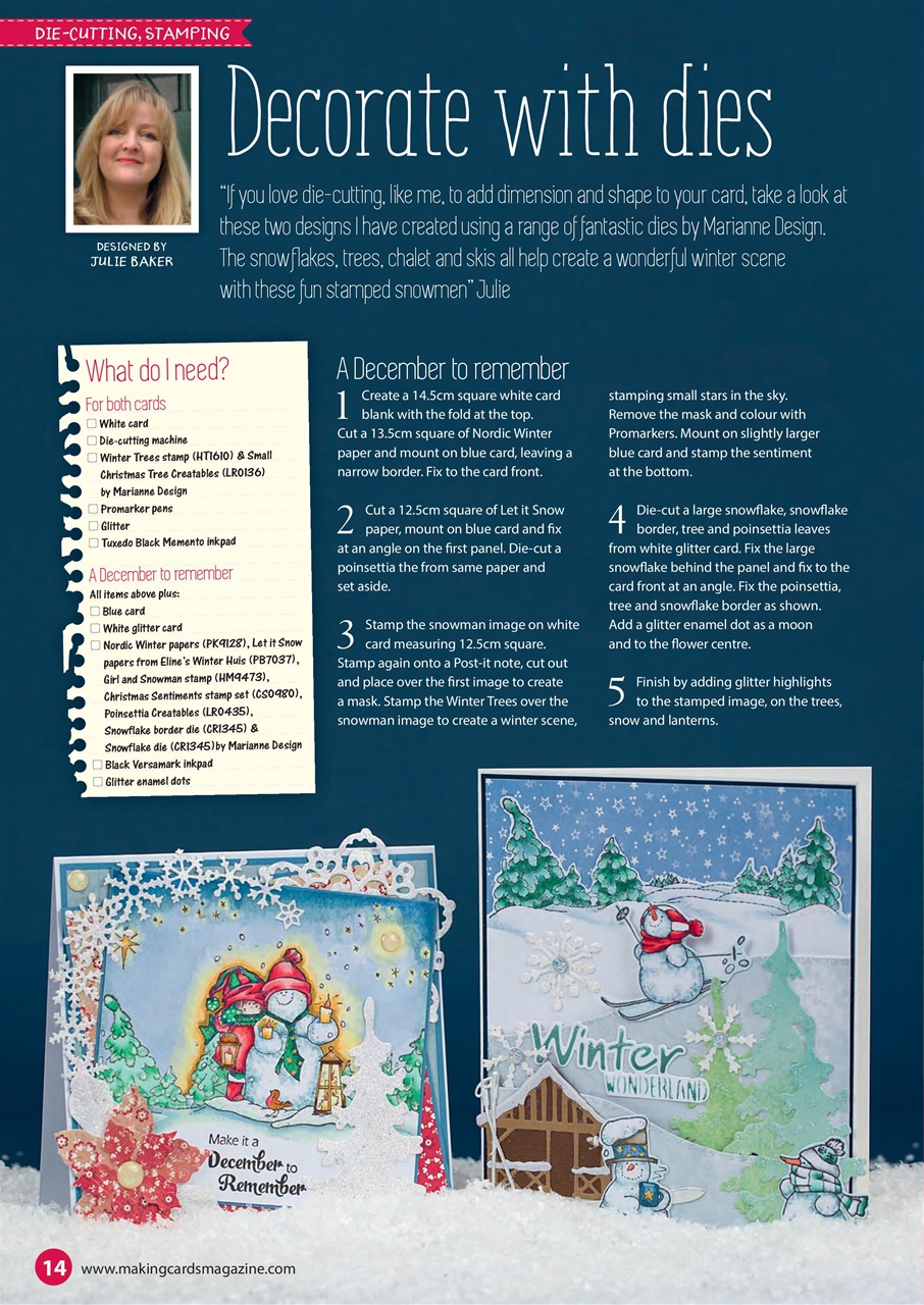 Making Cards & Papercraft Preview Pages