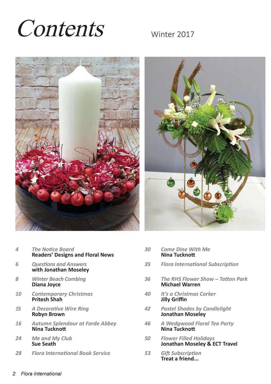 Flora International Preview Pages