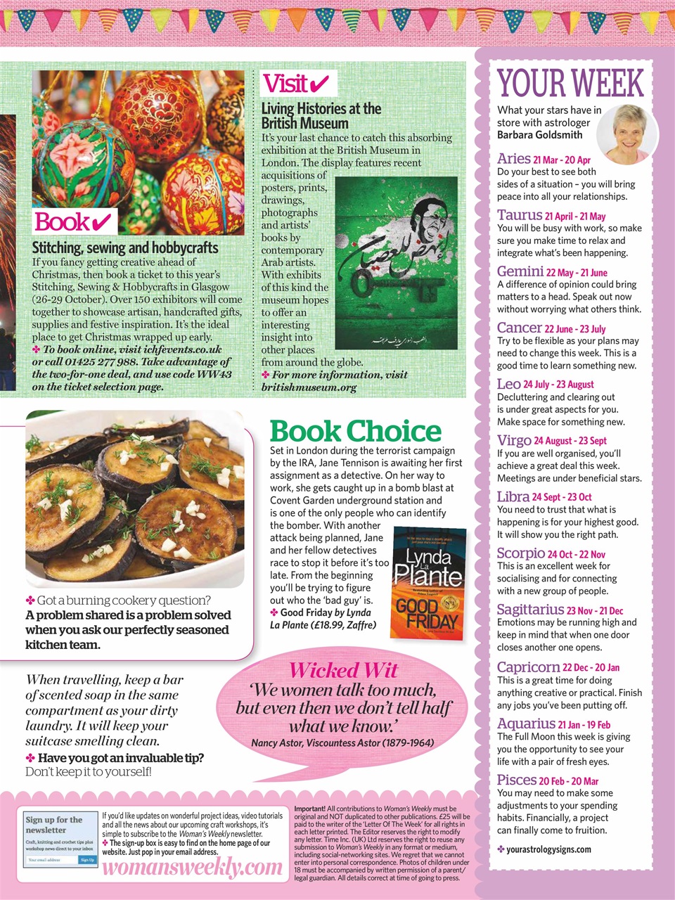 Woman's Weekly Preview Pages