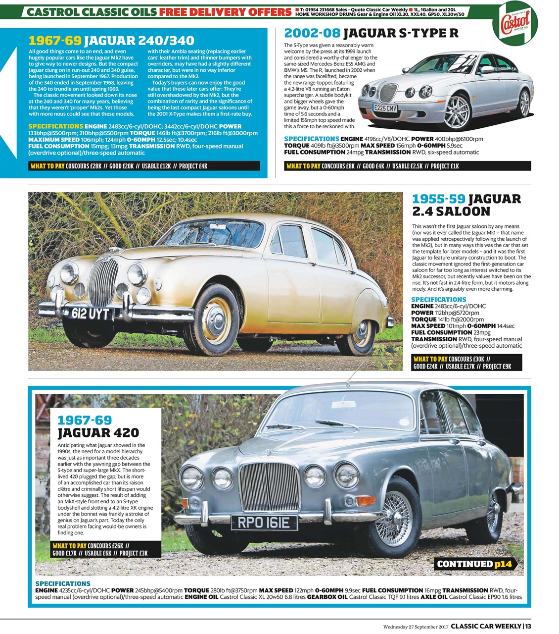 Classic Car Weekly Preview Pages