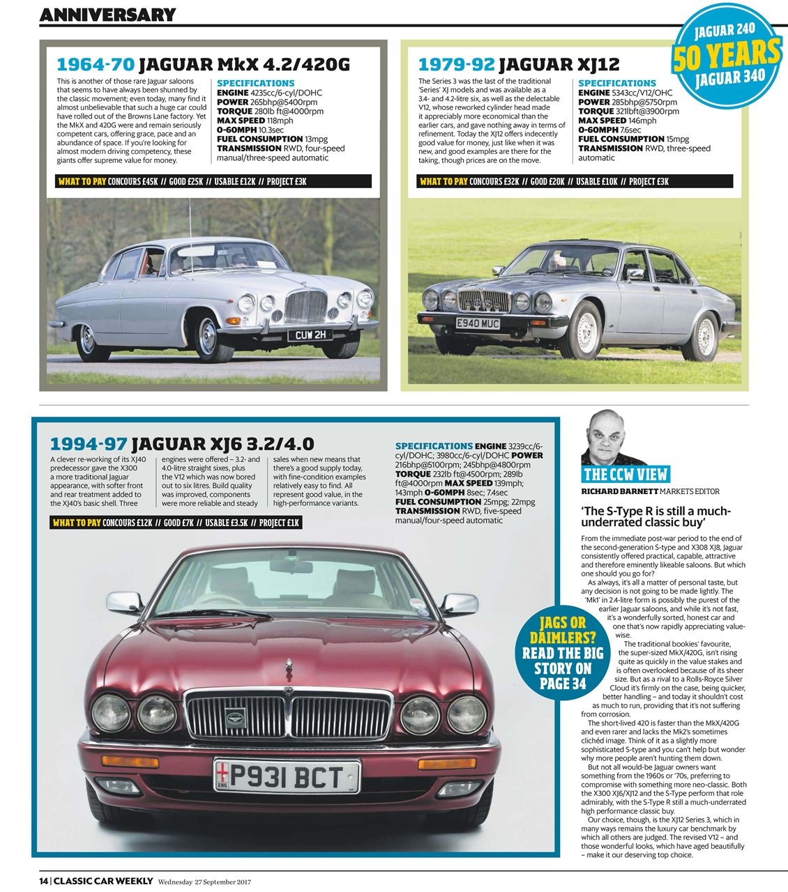 Classic Car Weekly Preview Pages
