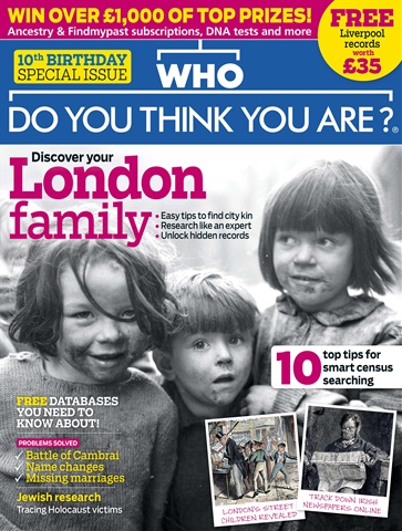 Who Do You Think You Are? issue October 2017