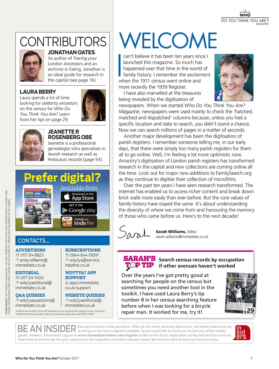 Who Do You Think You Are? Preview Pages