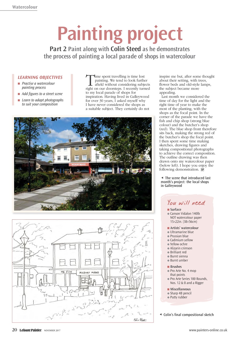 Leisure Painter & The Artist Preview Pages
