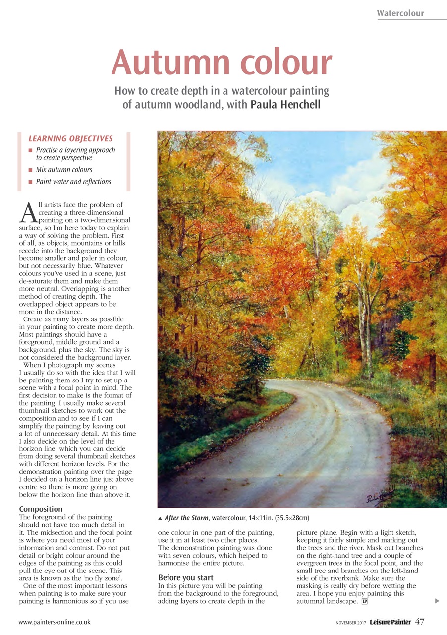 Leisure Painter & The Artist Preview Pages