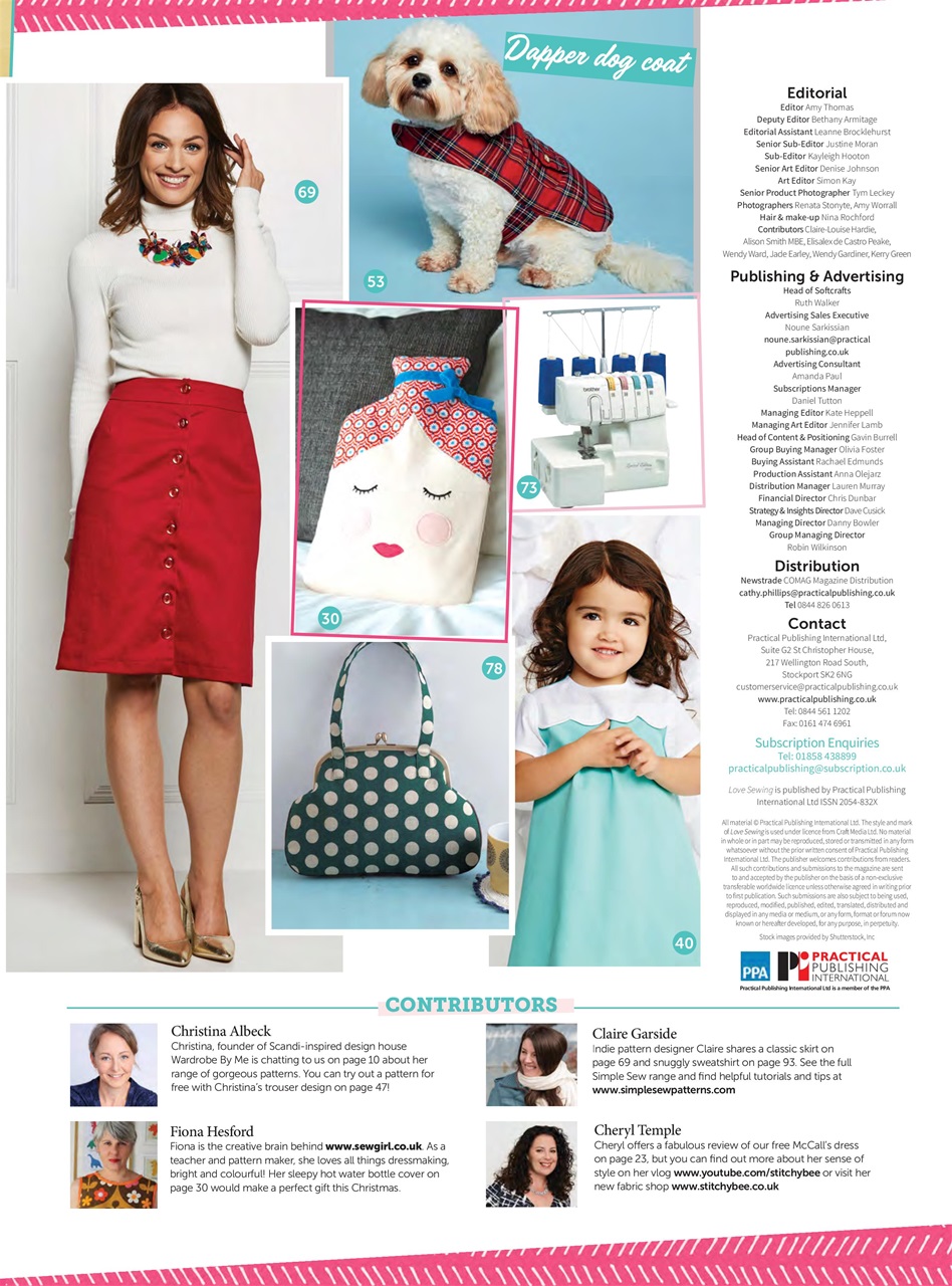 Love Sewing Preview Pages