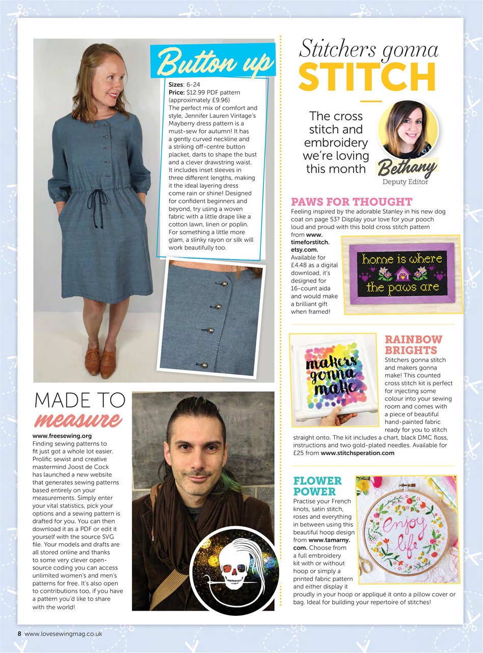 Love Sewing Preview Pages