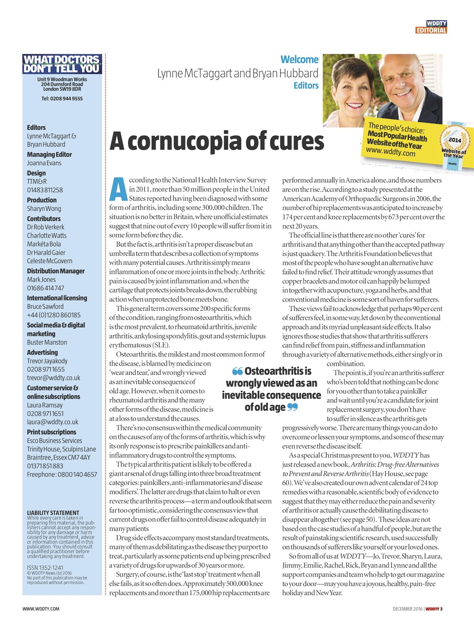 What Doctors Don't Tell You Preview Pages