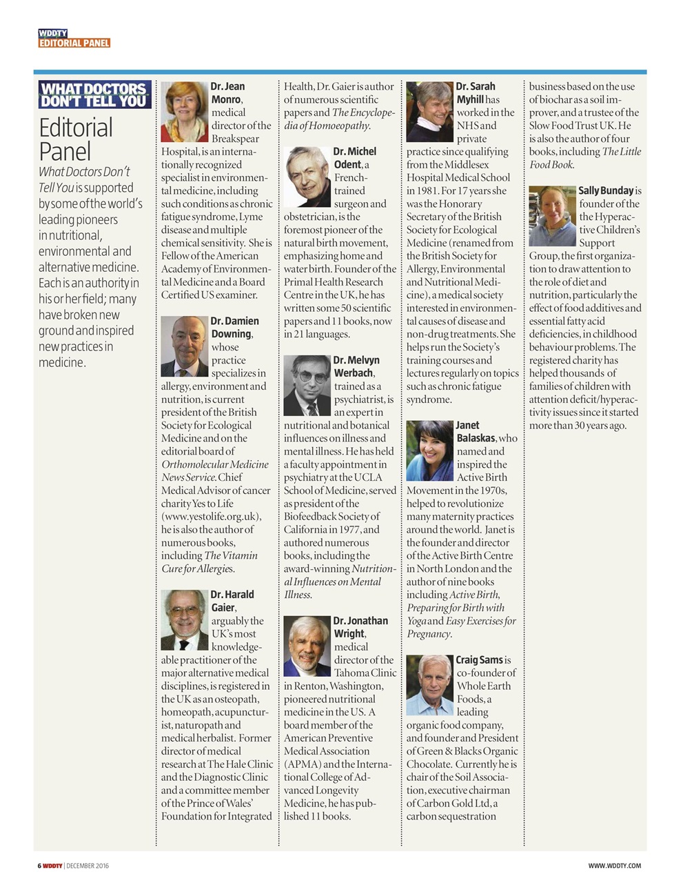 What Doctors Don't Tell You Preview Pages