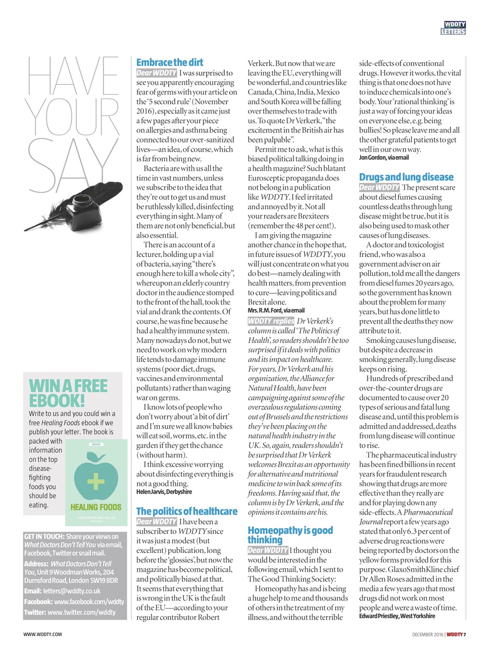 What Doctors Don't Tell You Preview Pages