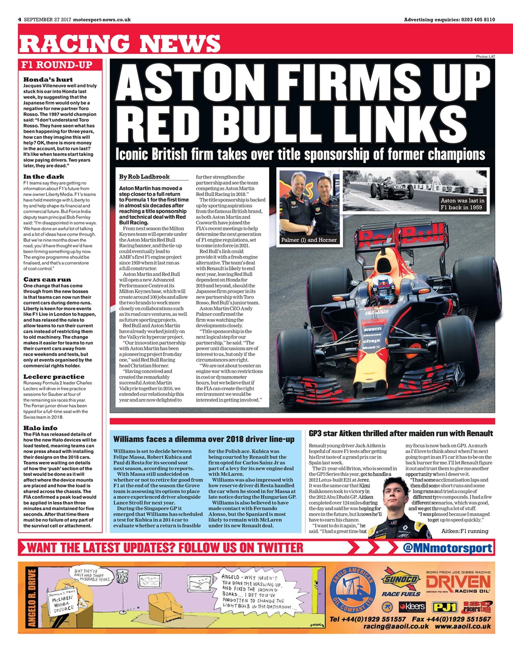 Motorsport News Preview Pages