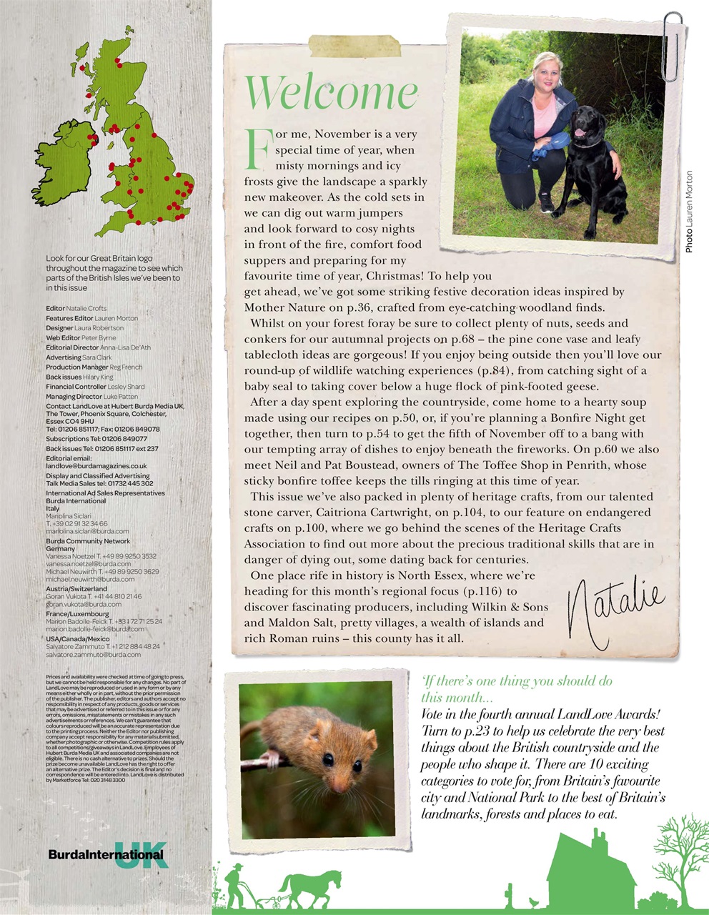LandLove Magazine Preview Pages