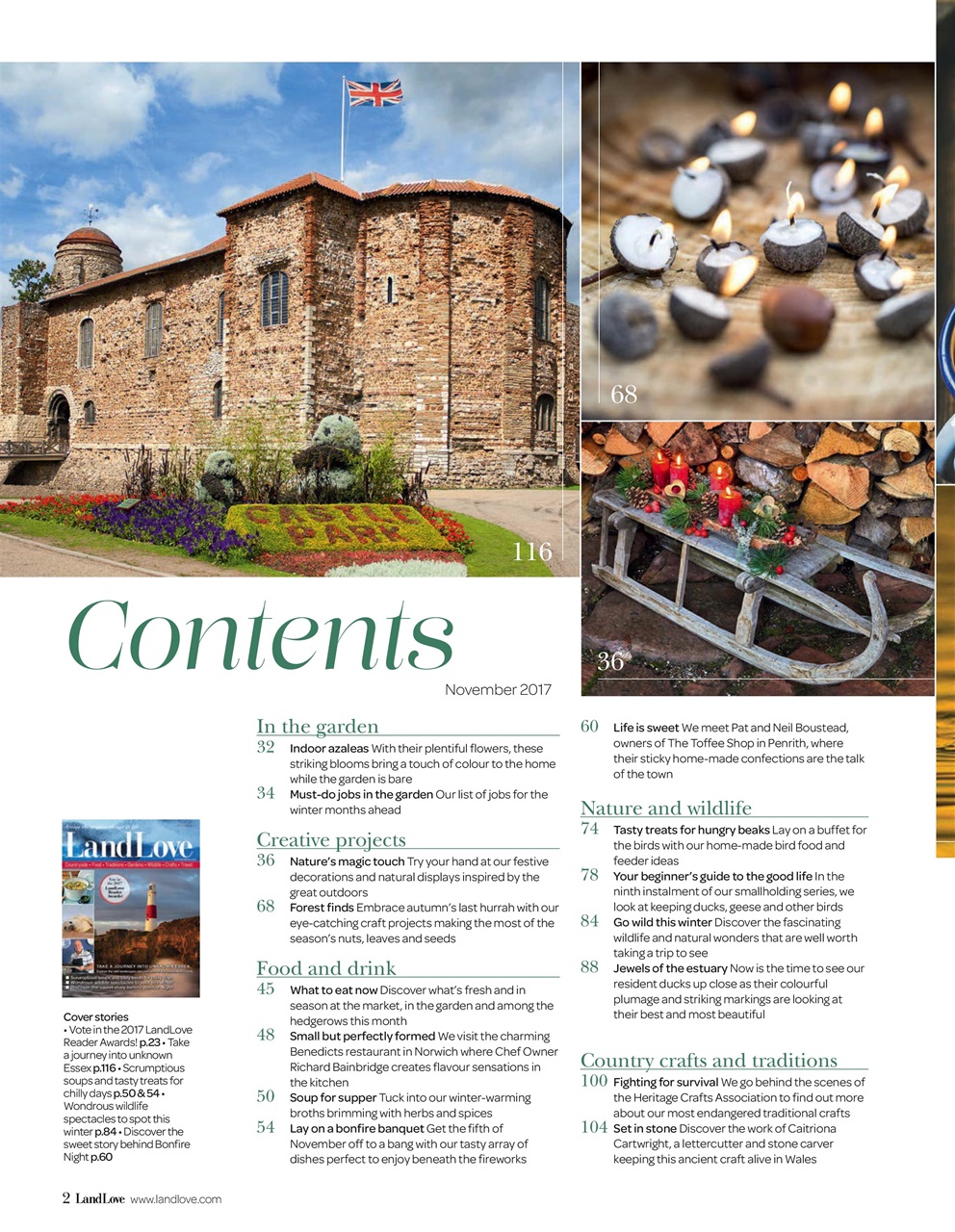 LandLove Magazine Preview Pages
