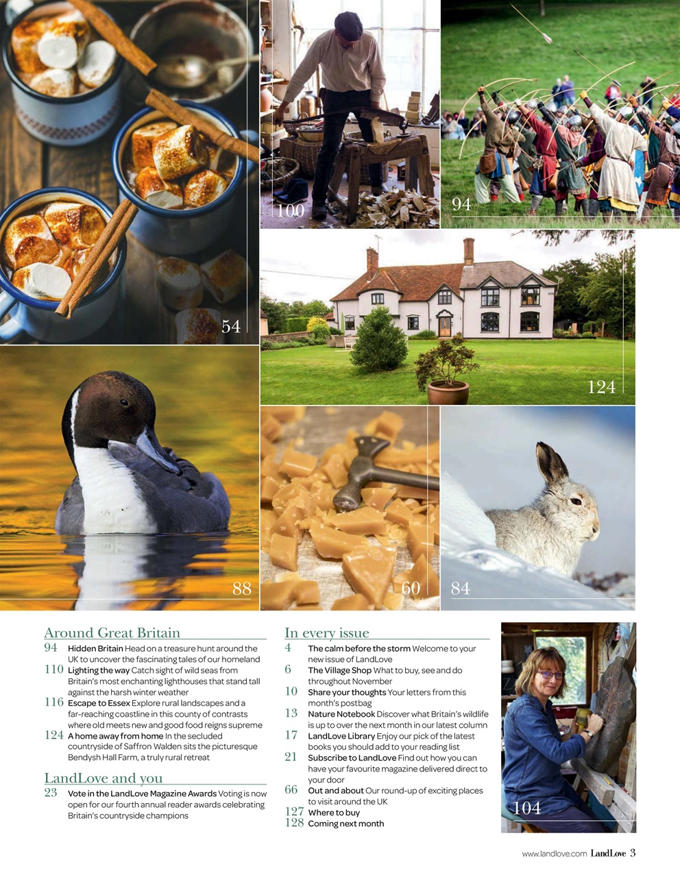 LandLove Magazine Preview Pages