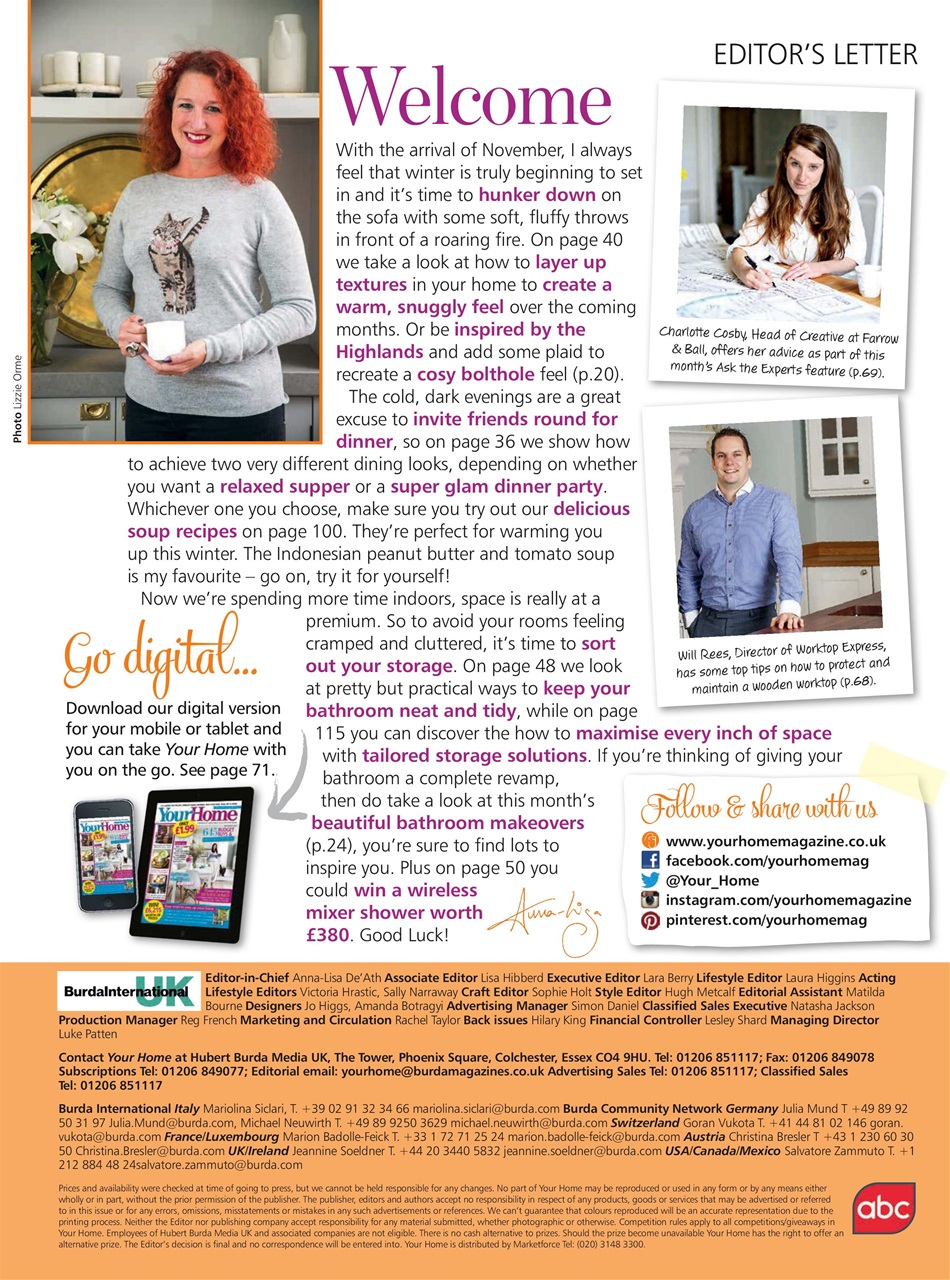 Your Home Magazine Preview Pages