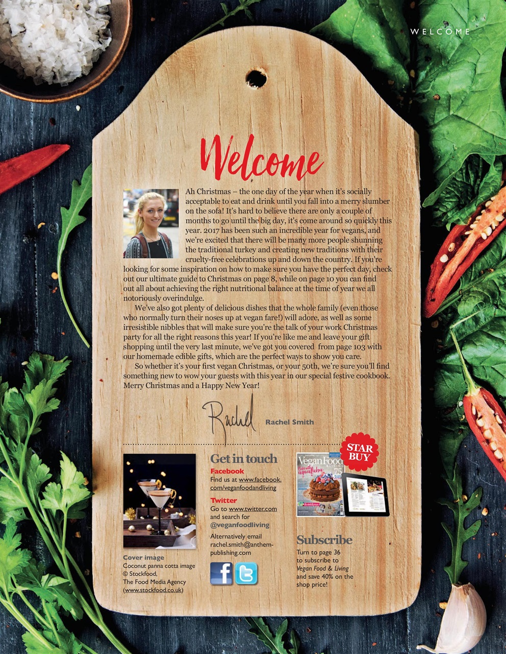 Vegan Food & Living Magazine Preview Pages