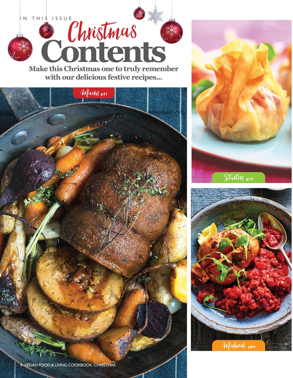 Vegan Food & Living Magazine Preview Pages