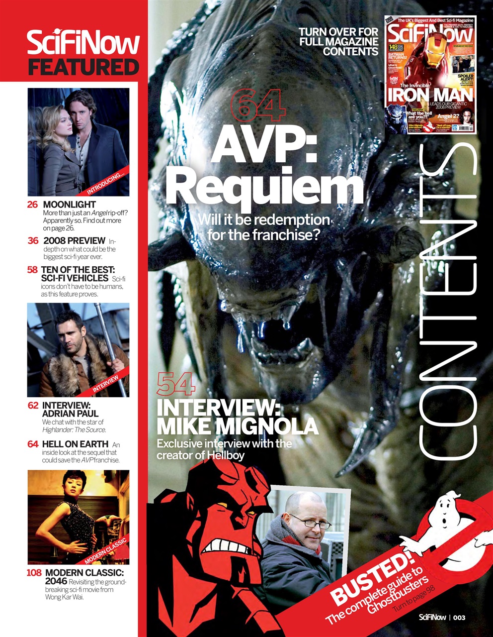 SciFiNow Preview Pages