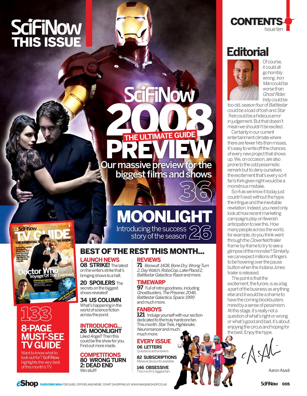 SciFiNow Preview Pages