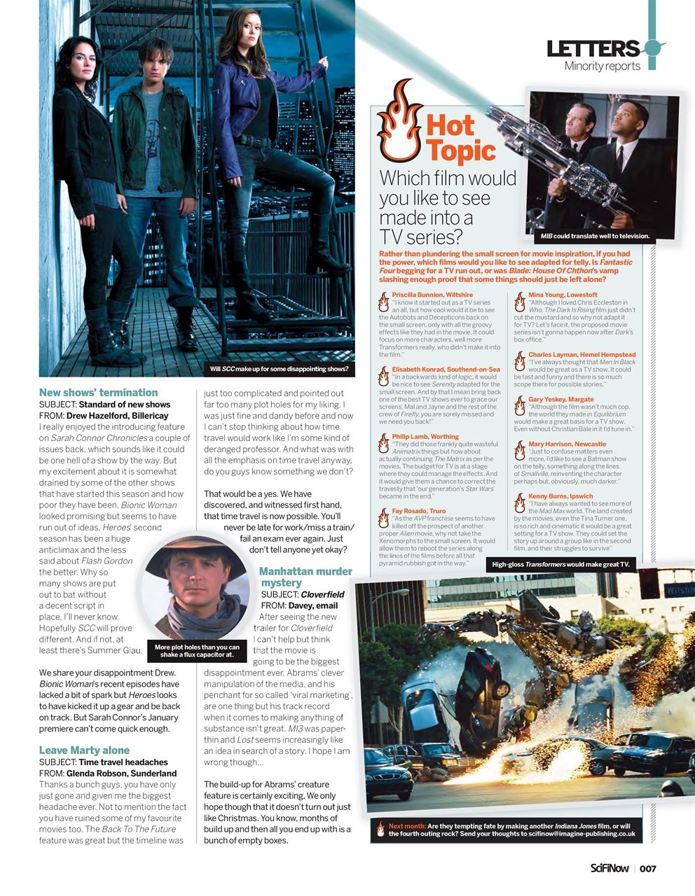 SciFiNow Preview Pages