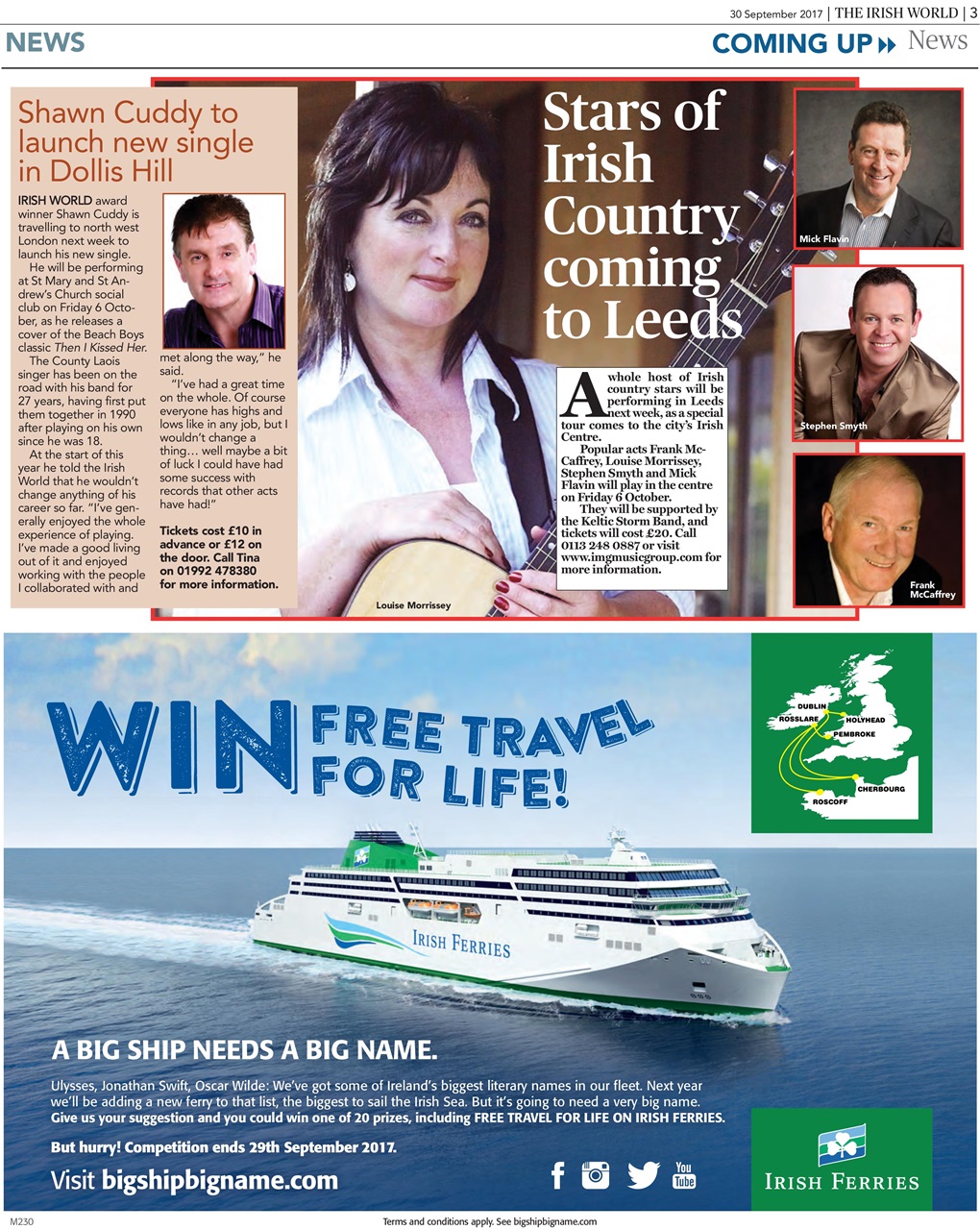 Irish World Preview Pages