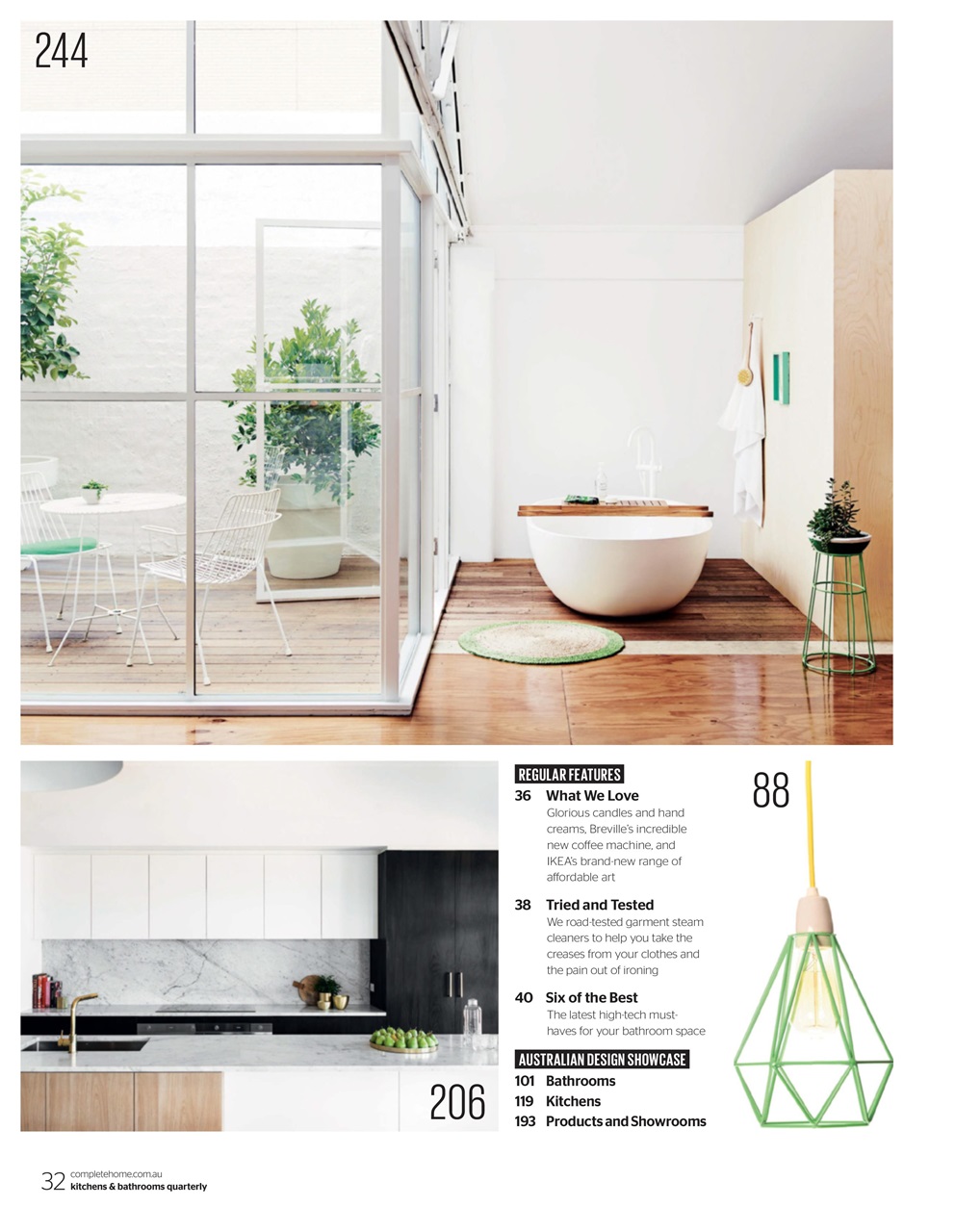 Kitchens & Bathrooms Quarterly Preview Pages