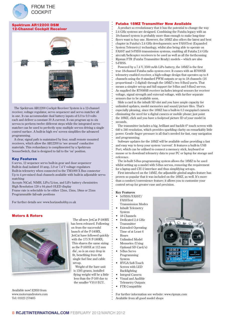 RC Jet International Preview Pages