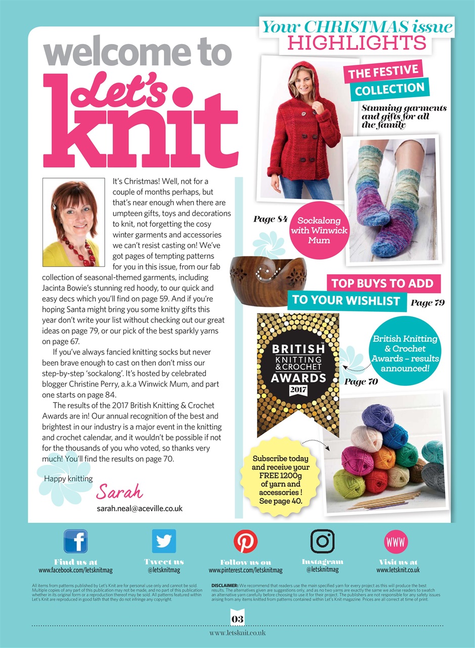 Let's Knit Preview Pages