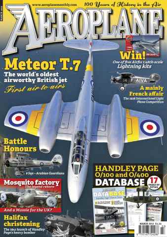 Aeroplane issue No.467 Meteor T.7