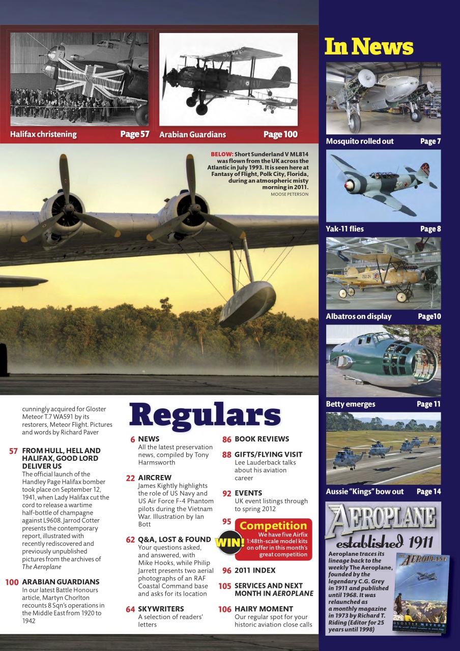 Aeroplane Preview Pages