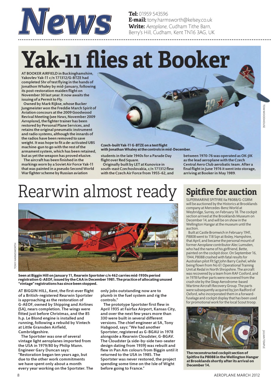 Aeroplane Preview Pages