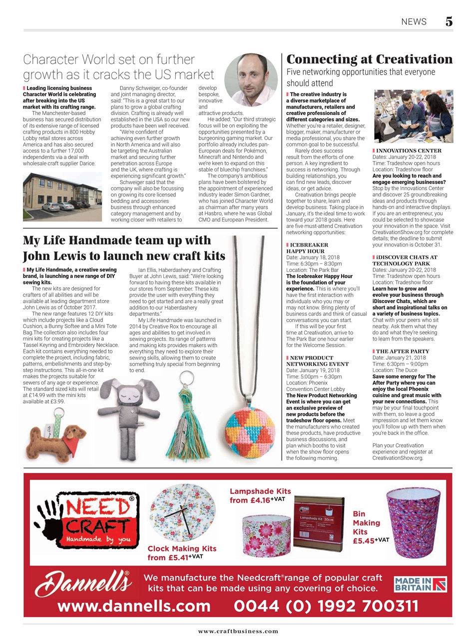 Craft Business Preview Pages