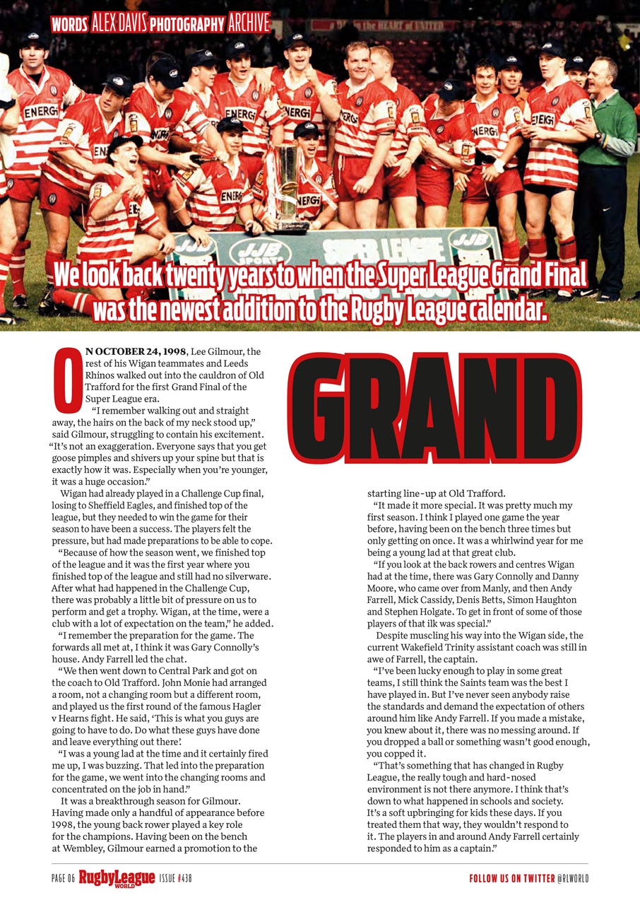 Rugby League World Preview Pages