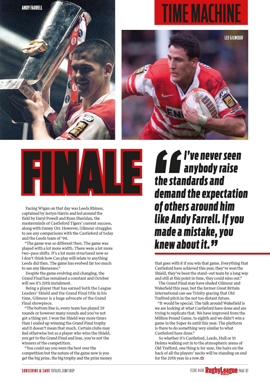 Rugby League World Preview Pages