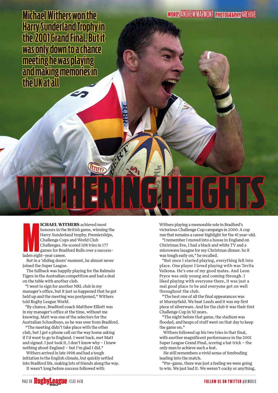 Rugby League World Preview Pages