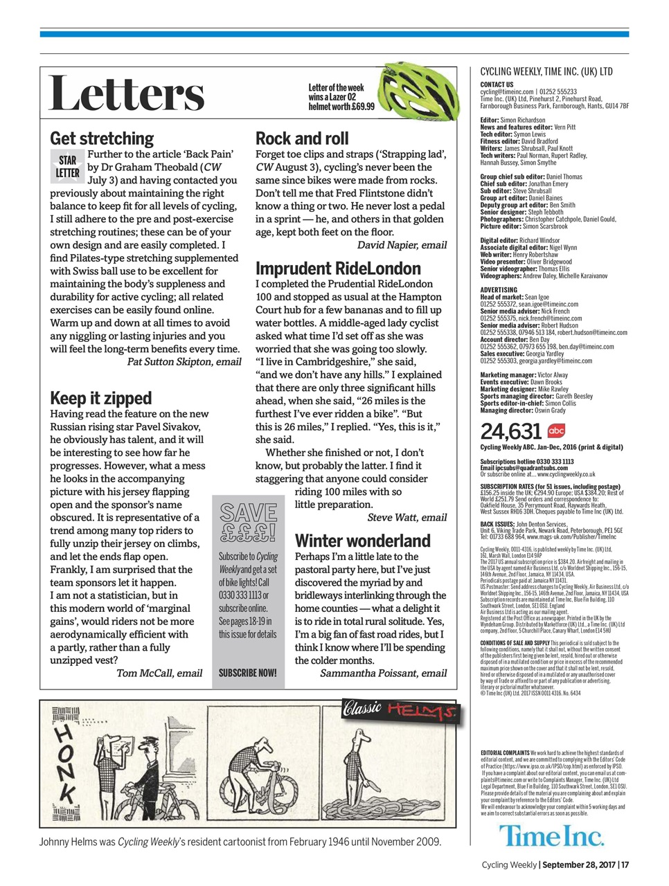 Cycling Weekly Preview Pages