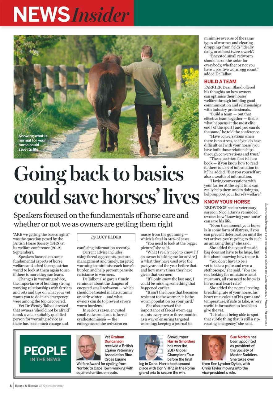 Horse & Hound Preview Pages