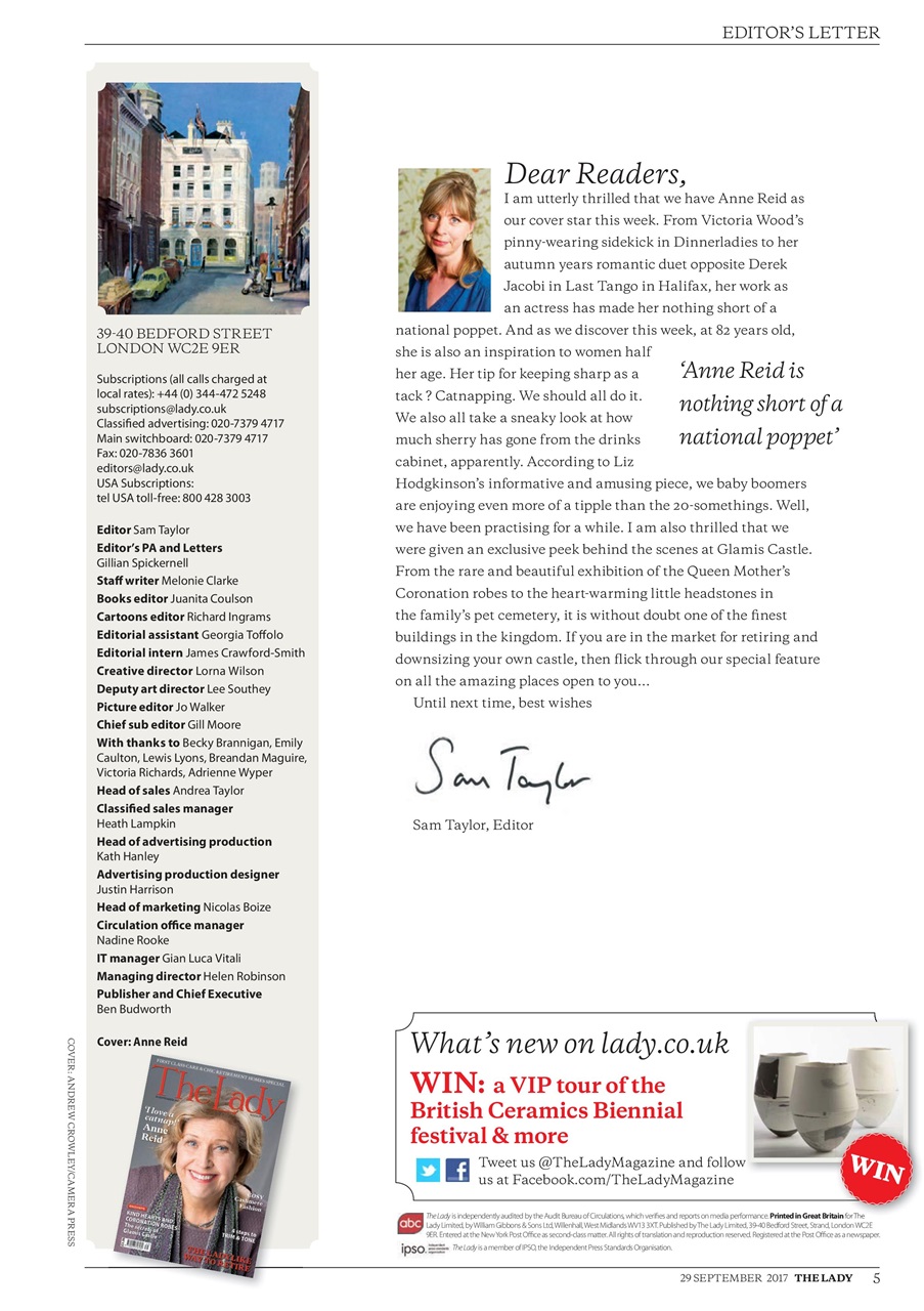 The Lady Preview Pages