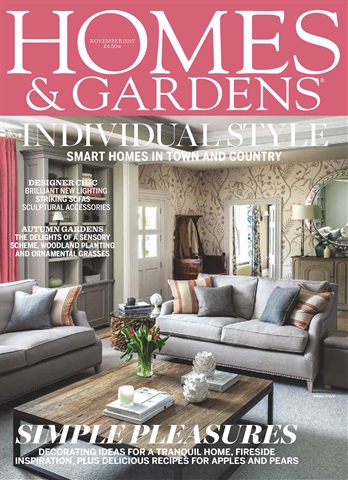 Homes & Gardens issue November 2017