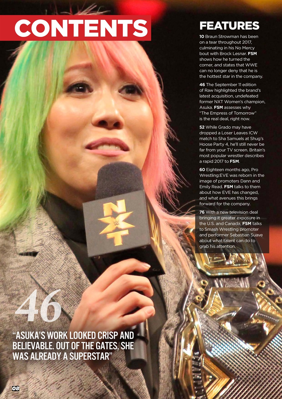 Wrestletalk Magazine Preview Pages