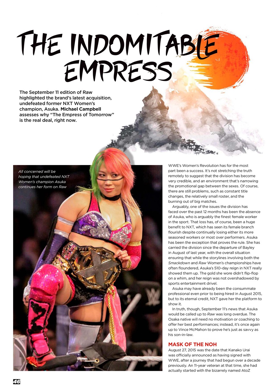 Wrestletalk Magazine Preview Pages