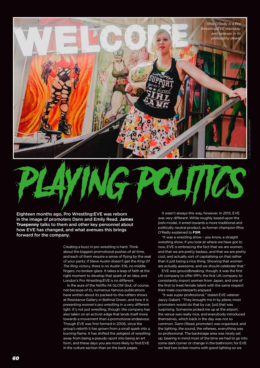 Wrestletalk Magazine Preview Pages