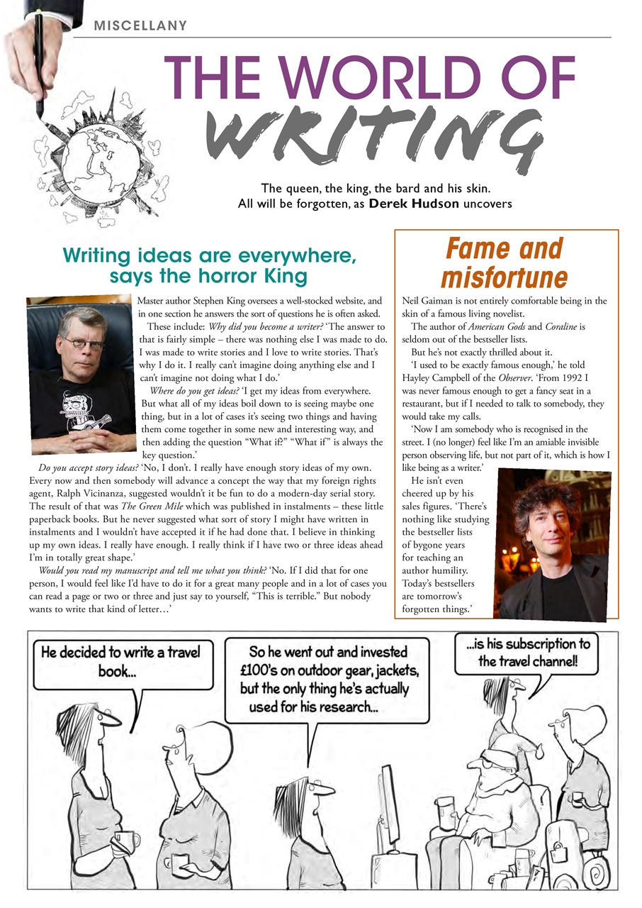 Writing Magazine Preview Pages