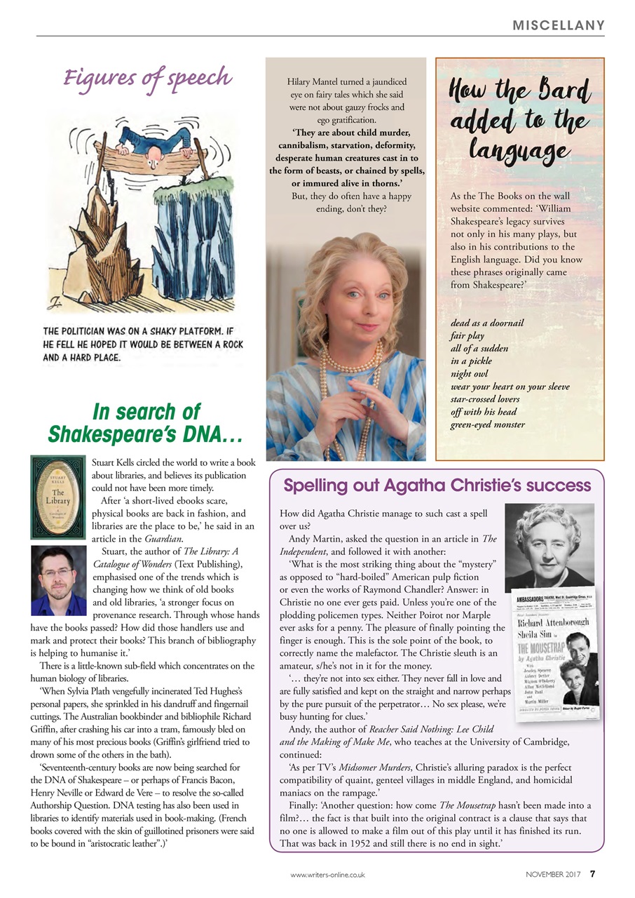 Writing Magazine Preview Pages