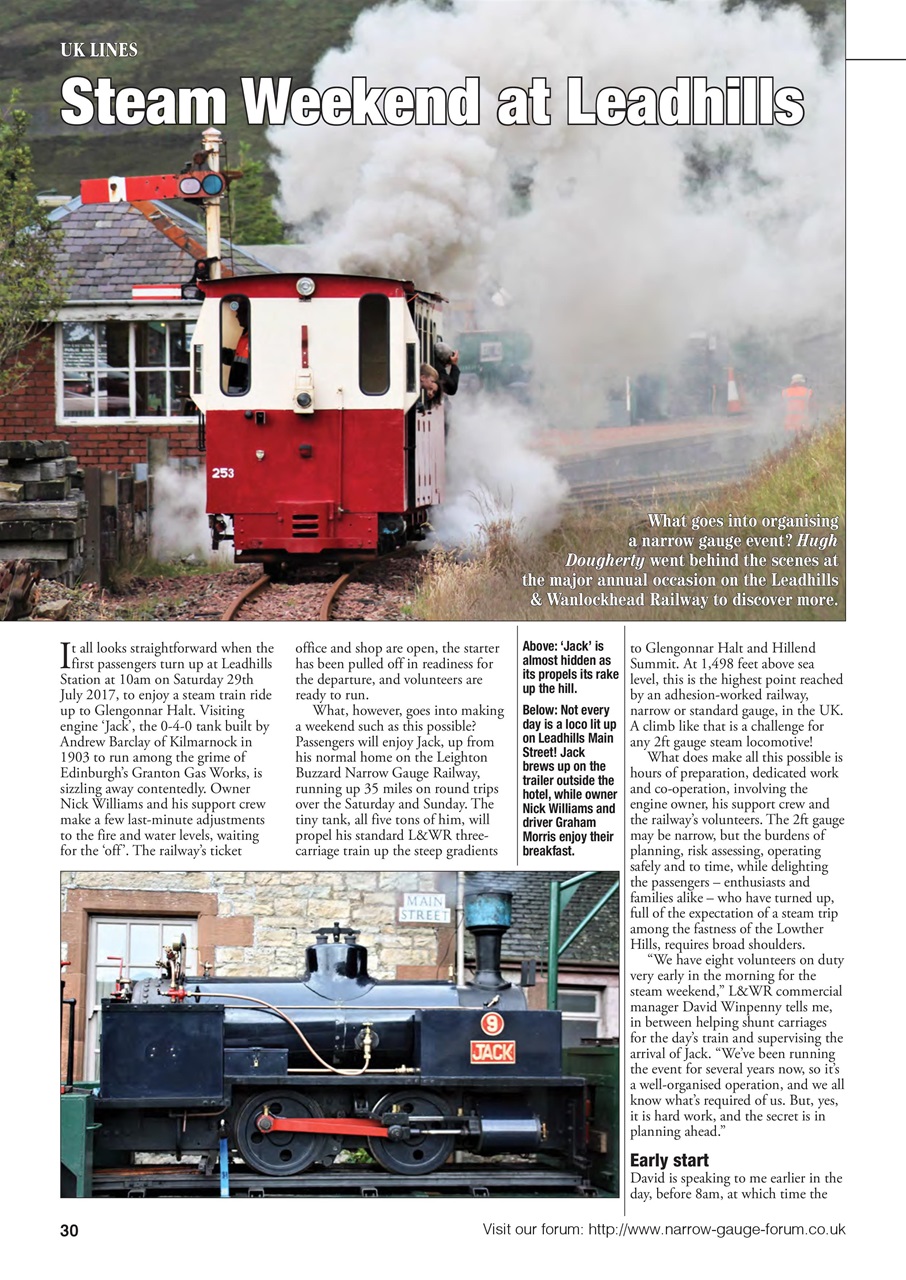 Narrow Gauge World Preview Pages