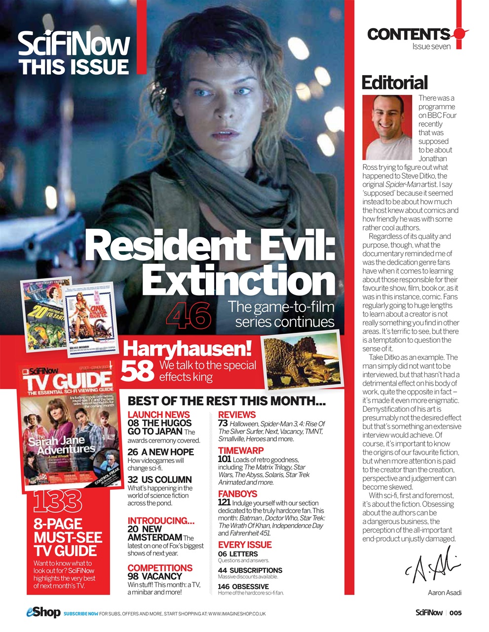 SciFiNow Preview Pages