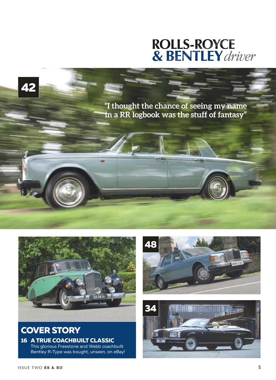 Rolls-Royce & Bentley Driver Preview Pages